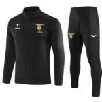 Conjunto Jaqueta e Calça Lazio Treino Preto 2023/24
