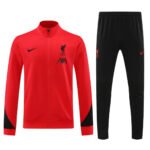 Conjunto Jaqueta e Calça Liverpool Vermelho Treino 2024/25