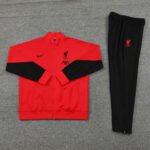Conjunto Jaqueta e Calça Liverpool Vermelho Treino 2024/25