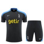 Kit Short e Camisa Tottenham Treino Azul Escuro 2024/25