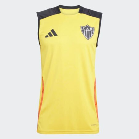 Camisa Regata Atlético Mineiro Treino Amarela 2025/26 Masculina