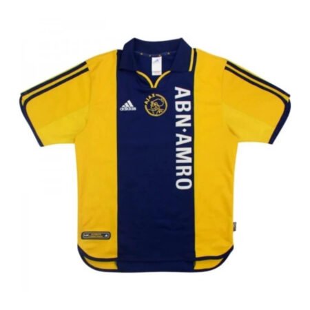 Camisa Ajax 2000/01 Amarelo Away Adidas Masculina