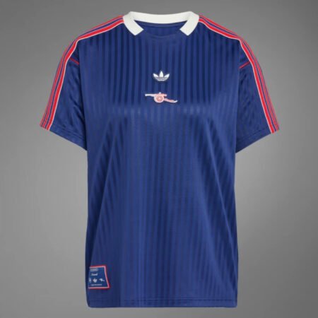 Camisa Arsenal Icon Adidas Originals Azul Escuro 2025 Masculina