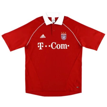 Camisa Bayern de Munique 2006/07 Vermelha Home Masculina
