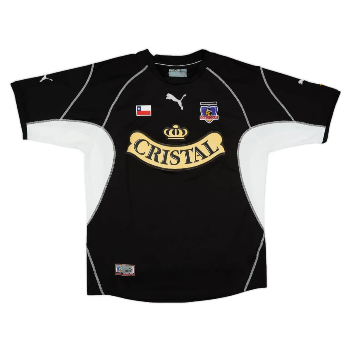 camisa-colo-colo-preta-2003-away-masculina Camisa Colo Colo Preta 2003/04 Away Masculina