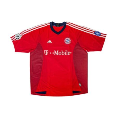 Camisa FC Bayern 2002/03 Vermelho Home Masculina