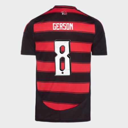 Camisa Flamengo Vermelha Gerson #8 2025/26 Titular