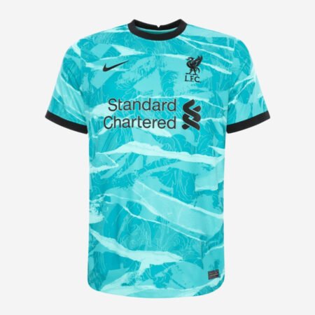 Camisa Liverpool Fc Azul 2020/21 Away Masculina