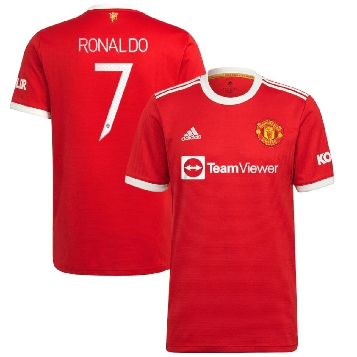 camisa-man-utd-vermelha-2021-22-home-ronaldo-7 Camisa Manchester United Vermelho Ronaldo #7 2021/22 Home