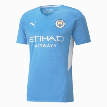 Camisa Manchester City Azul 2021/22 Home Masculina