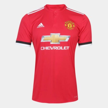 Camisa Manchester United Vermelha 2017/18 Home Masculina