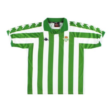 Camisa Real Bétis Verde 2001/02 Home Masculina