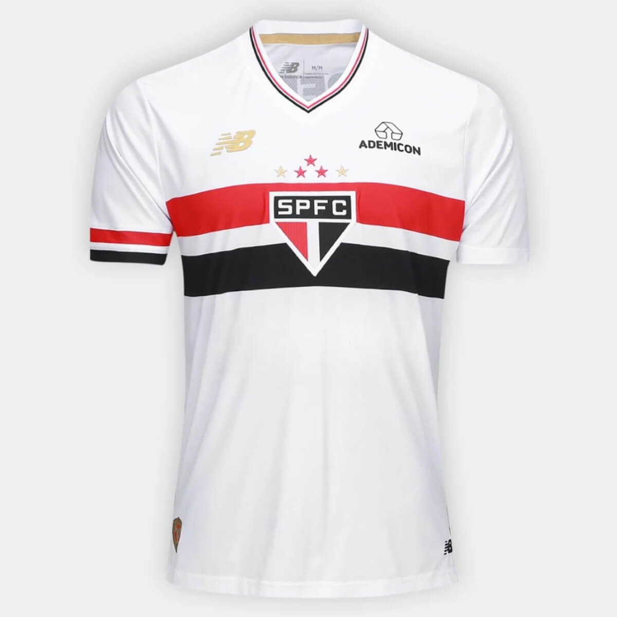 camisa-sao-paulo-2025-26-branca-titular-sem-patrocinio Camisa São Paulo Branca 2025/26 Titular Masculina S/Patrocínio
