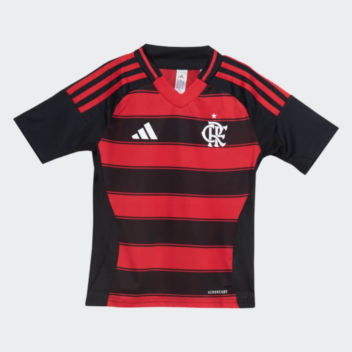 kit-infantil-flamengo-vermelha-2025-titular-unissex- Kit Infantil Flamengo Vermelho 2025/26 Unissex