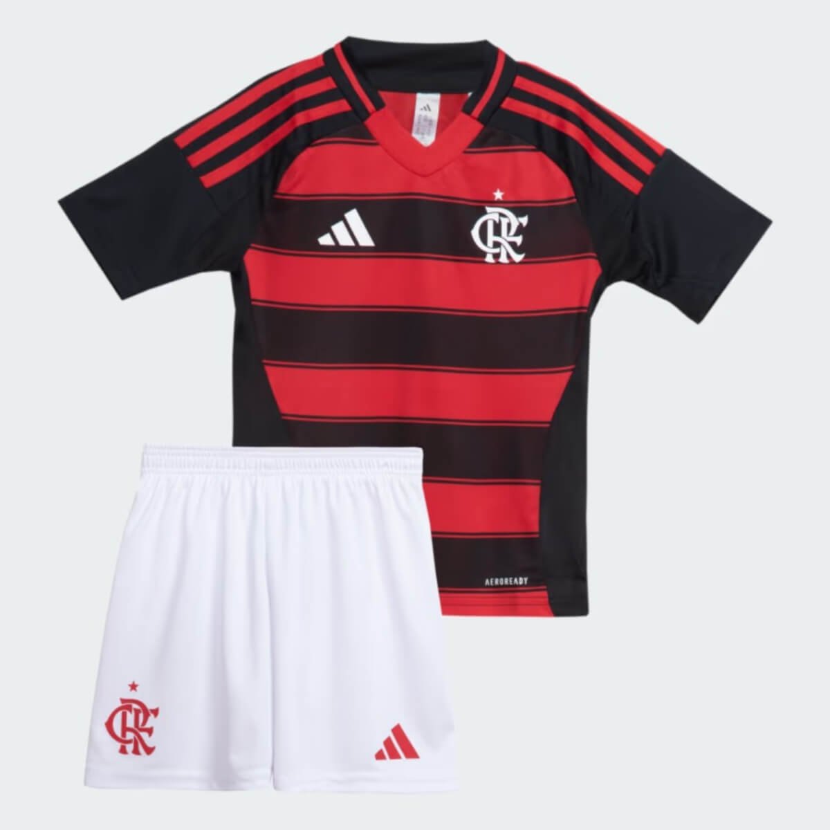 kit-infantil-flamengo-vermelha-2025-titular-unissex Kit Infantil Flamengo Vermelho 2025/26 Unissex