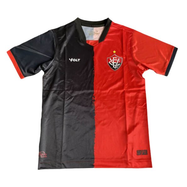 Camisa EC Vitória Copa do Nordeste Preta/Vermelha 2025 Masculina