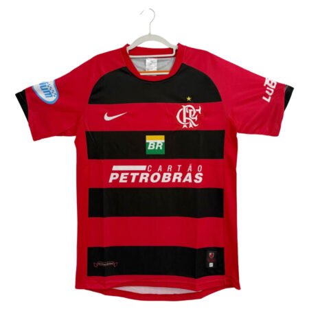 Camisa Flamengo Vermelha 2006/07 Titular Petrobras Nike Masculina
