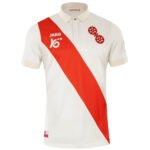 camisa-fsv-mainz-05-bege-2024-25-aniversario-polo-masculina