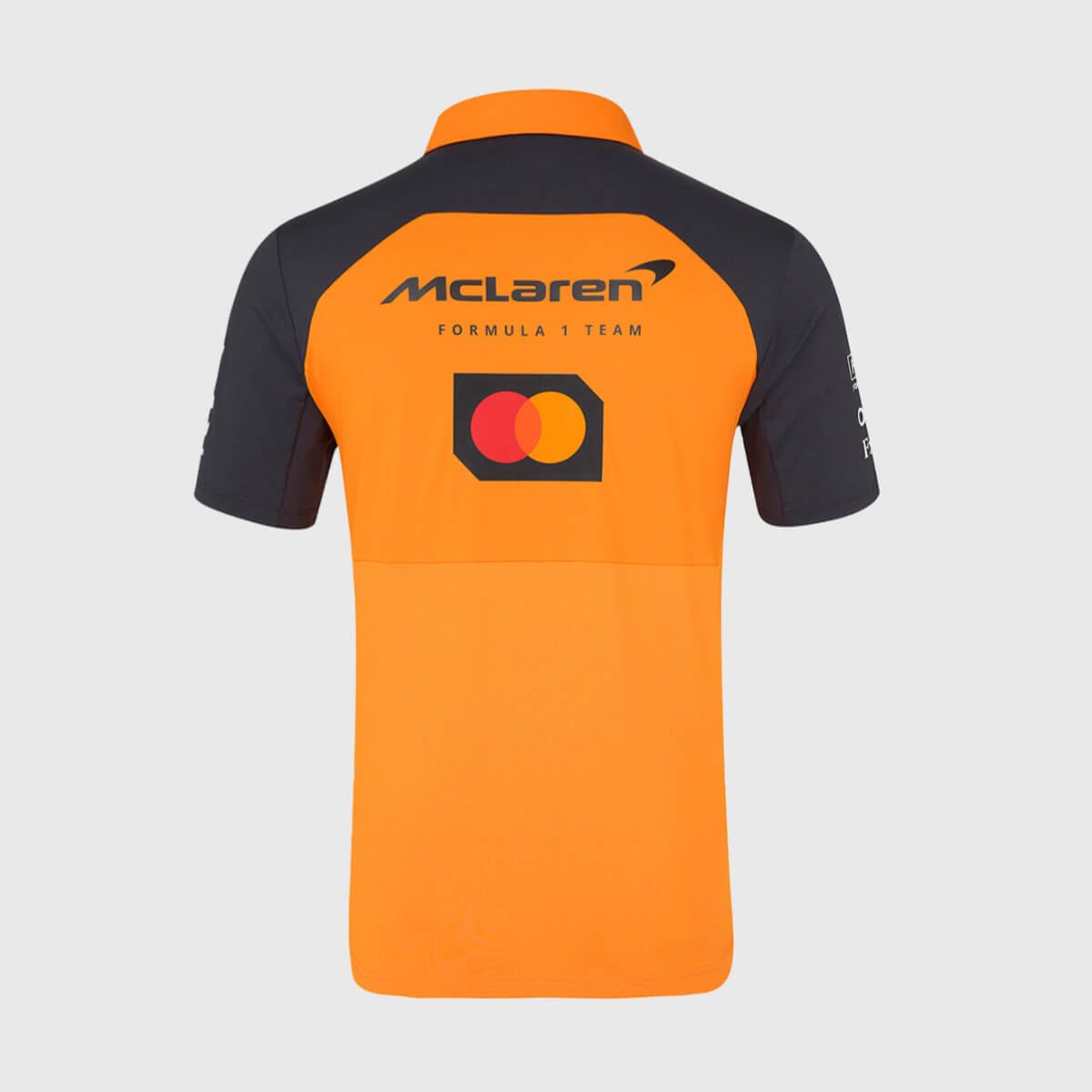 camisa-polo-mclaren-laranja-2025-team-driver-masculina- Camisa Polo McLaren F1 Laranja 2025/26 Masculina