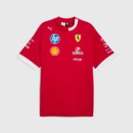 camisa-scuderia-ferrari-f1-vermelha-2025-drivers-oversized