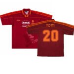camisa-as-roma-vermelha-1996-97-totti-20-home-masculina
