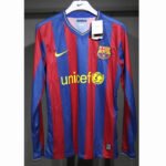 camisa-barcelona-home-grena-2009-manga-longa