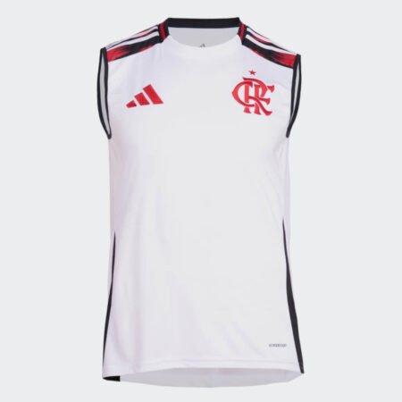 Camisa Regata Flamengo Branca 2025/26 Reserva II Masculina