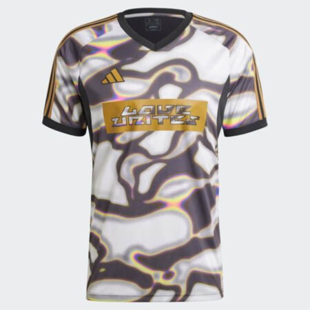 Camisa Adidas Tiro Pride Preta/Marrom 2025/26 Masculina