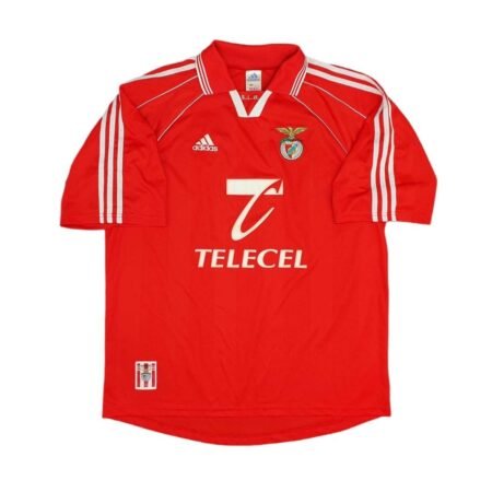 Camisa Benfica Vermelha 1999/2000 Home Masculina