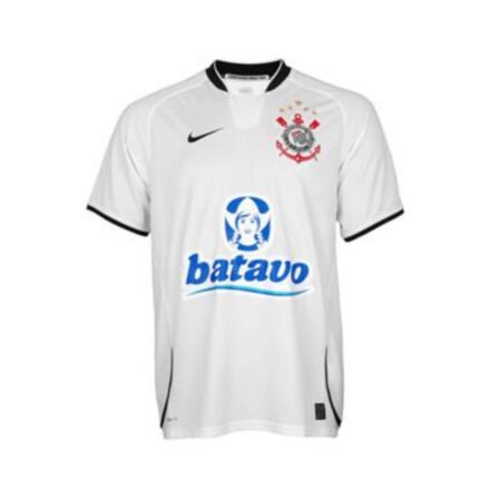 Camisa Corinthians Branca 2009 Titular Masculina Batavo