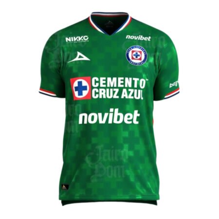 Camisa Cruz Azul Verde Goleiro 2025/26 Masculina