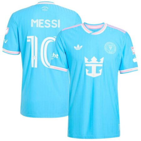 Camisa Inter Miami Azul Messi #10 2025/26 Third Jogador