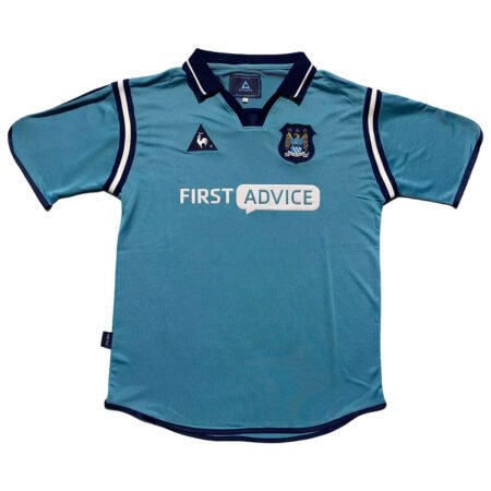 Camisa Manchester City Azul 2002/23 Home Masculina