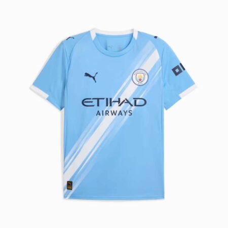 Camisa Manchester City Azul 2025/26 Home Masculina