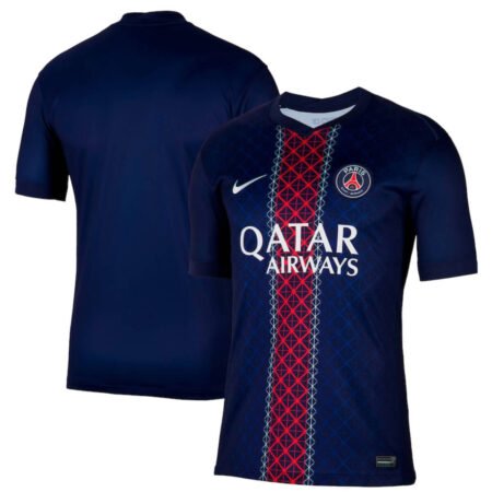 Camisa PSG Azul Escuro 2025/26 Home Masculina