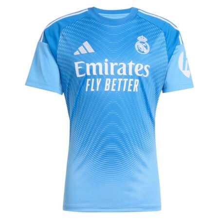 Camisa Real Madrid Azul Goleiro 2025/26 Masculina