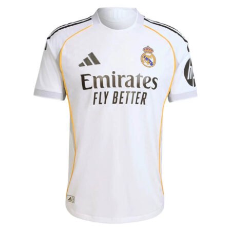 Camisa Real Madrid Branca 2025/26 Home Jogador