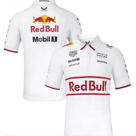Camisa Red Bull Racing Branca 2025/26 Masculina