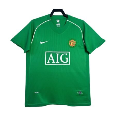 Camisa Manchester United Goleiro Verde 2007/08 Masculina