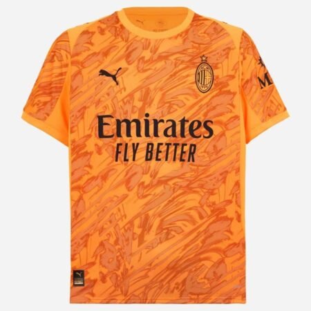 Camisa AC Milan Laranja Goleiro 2025/26 Masculina