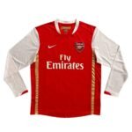 camisa-arsenal-fc-vermelha-2006-08-home-manga-longa