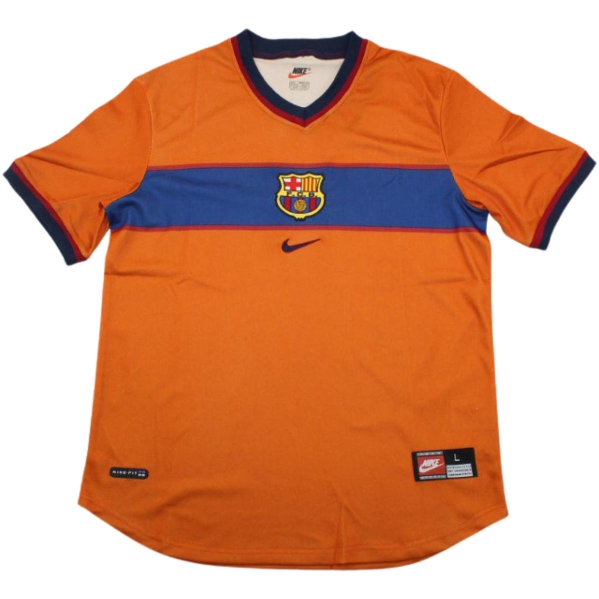 camisa-barcelona-laranja-1998-00-third-masculina (2) Camisa Barcelona Laranja 1998/2000 Third Masculina