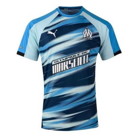 Camisa Olympique de Marseille Azul 2025/26 Faster Masculina