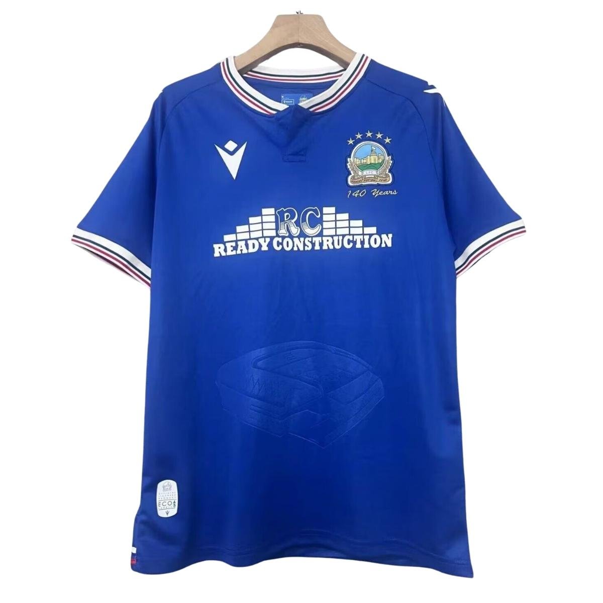 camisa-linfield-fc-azul-2025-26-home-masculina Camisa Linfield FC Azul 2025/26 Home Masculina