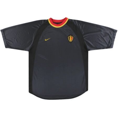 Camisa Seleção Bélgica Preta 2000/02 Away Masculina