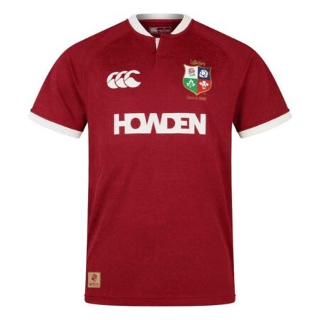 Camisa British & Irish Lions Vermelha 2025/26 Masculina