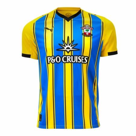 Camisa Southampton FC Amarela 2025/26 Third Masculina