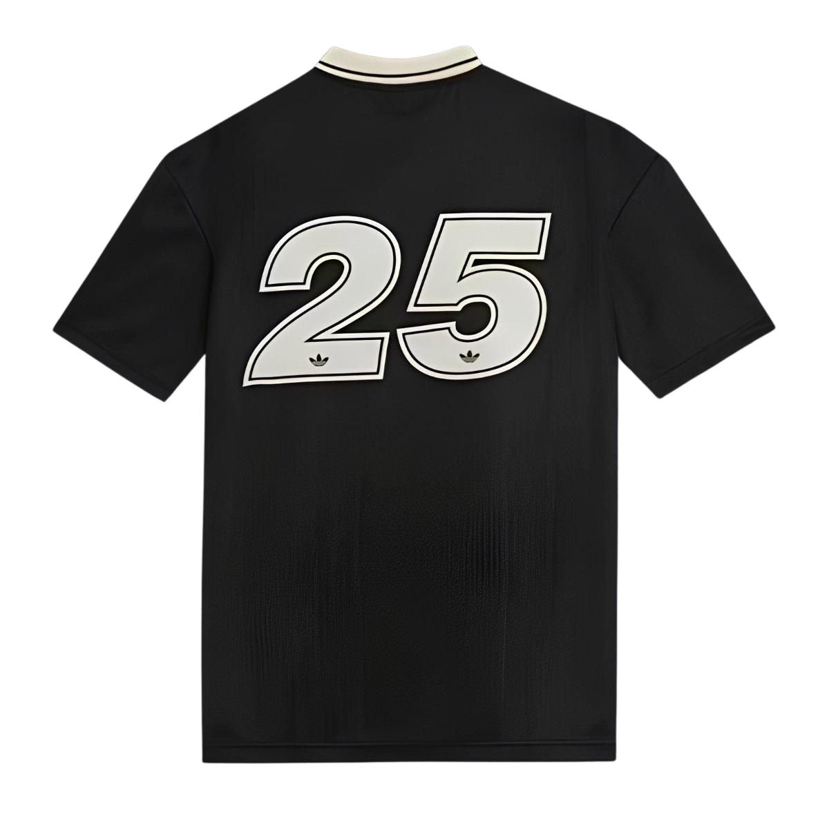 Camisa Adidas x Oasis Tour Jacquard Preta 2025/26 Masculina
