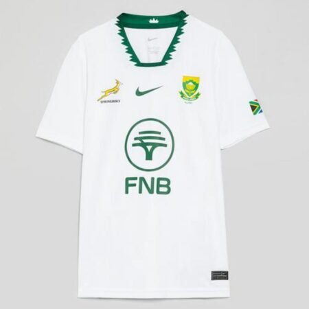 Camisa África do Sul Branca 2025/26 Away II Masculina