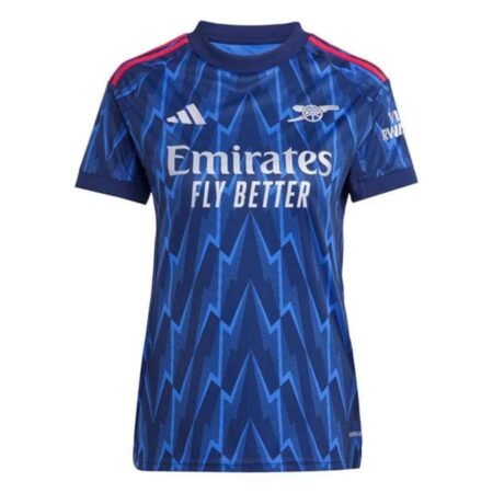 Camisa Arsenal FC Azul 2025/26 Away II Feminina